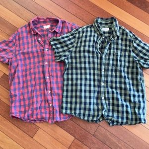 GAP Botton Down Linen Shirts lot